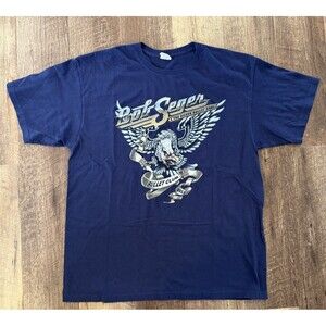 Bob Seger & The Silver Bullet Band BULLET CLUB 2013 T-Shirt (Anvil, XL Men’s)